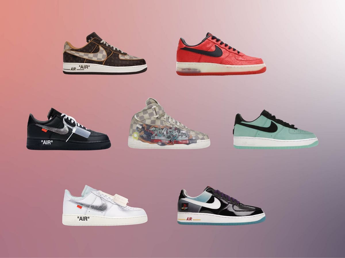 7 Most expensive Nike Air Force 1 sneakers of 2024