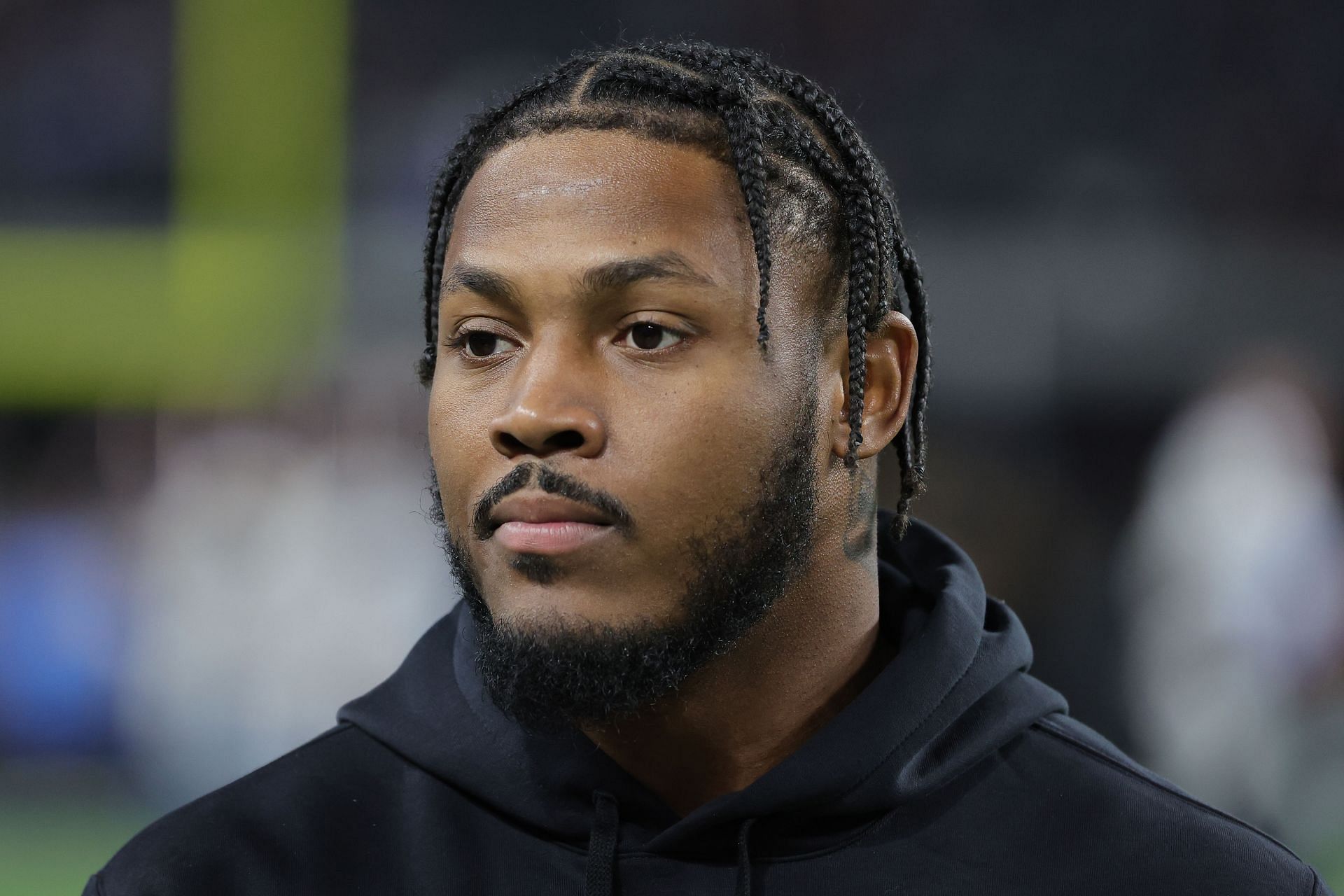 Josh Jacobs at Los Angeles Chargers v Las Vegas Raiders