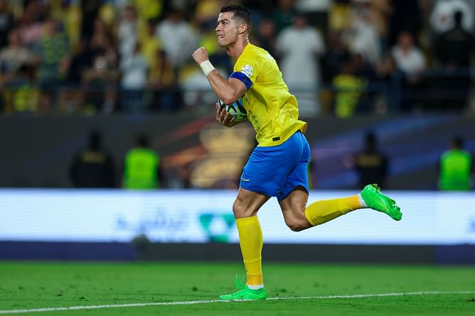 Cristiano Ronaldo breaks Saudi Pro League record with thunderous header for Al-Nassr vs Al-Ittihad