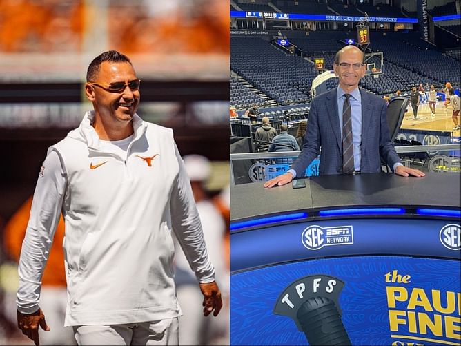 "I’m really high on Texas": Paul Finebaum makes impressive remarks on Steve Sarkisian's stacked QB room featuring Arch Manning & Quinn Ewers
