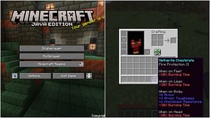 New Minecraft snapshot lets you see enchantment stats in detail