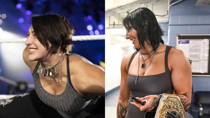 Rhea Ripley spotted for the first time since injury and her hiatus from WWE; Buddy Murphy looks annoyed