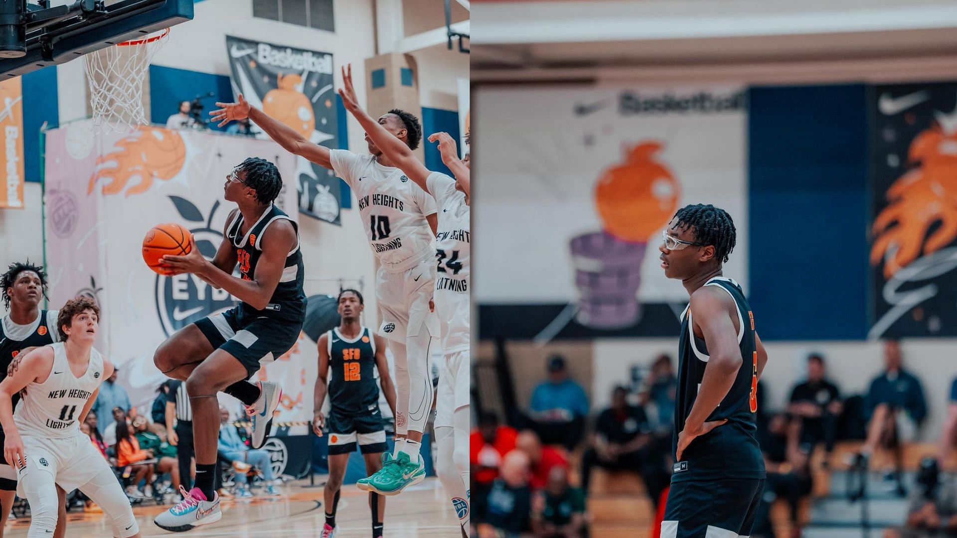 Bryce James generated a buzz on social media with his EYBL highlights