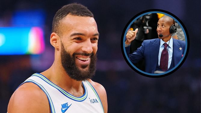 "Did Rudy Gobert just pull the Michael Jordan?" - Reggie Miller hilariously shares disbelief after 4x DPOY hits clutch fadeaway