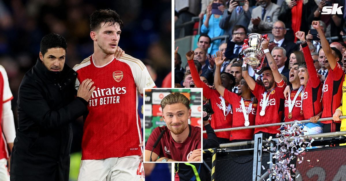 Matty Cash has opined on Arsenal and Manchester United