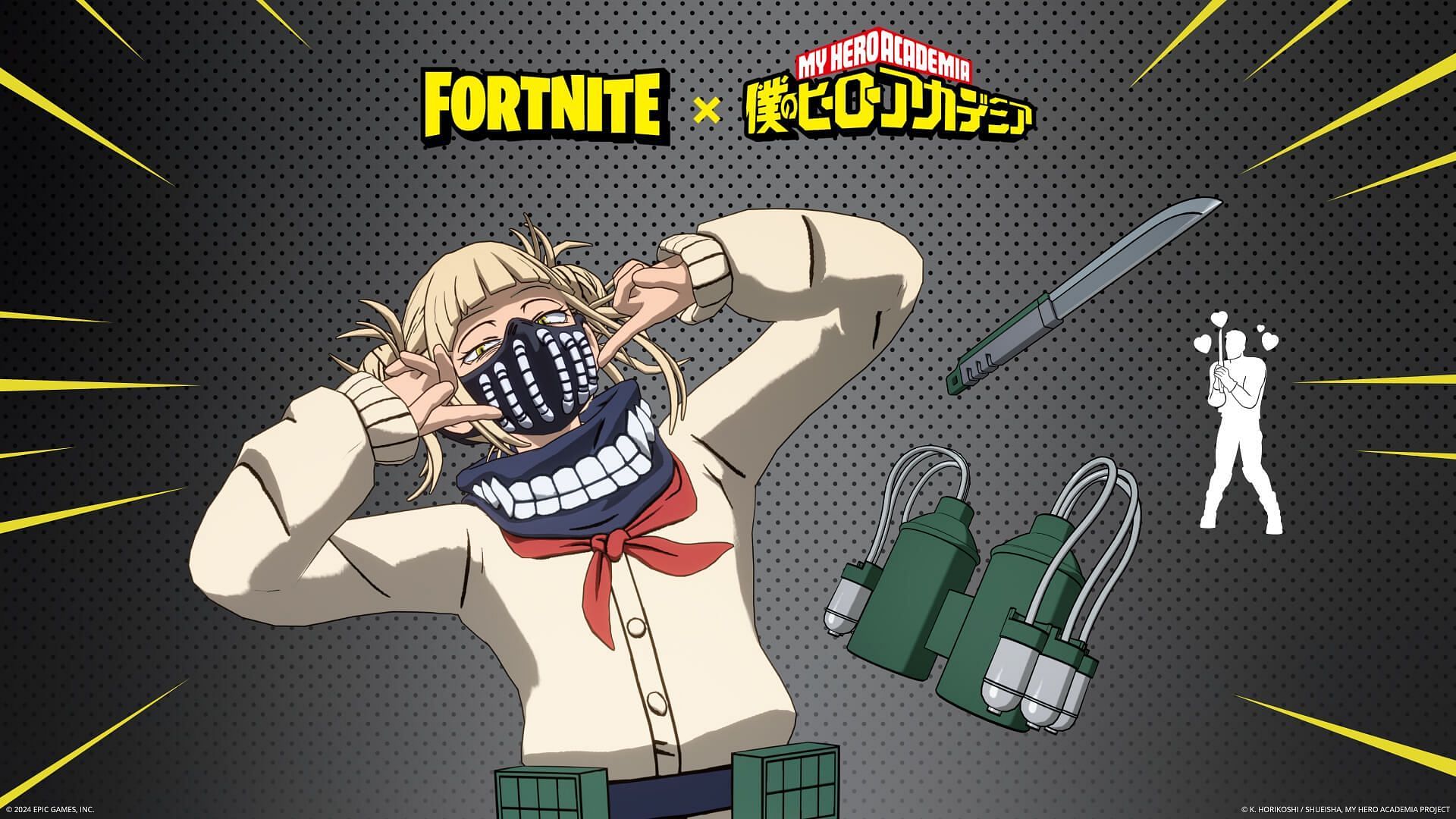 The Himiko Toga Pack (Image via Epic Games)