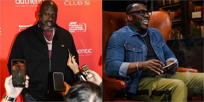 "Before you get fly you'd rather tweet me" - Shaquille O'Neal beefs with Shannon Sharpe name dropping ASAP Rocky & Rihanna in fiery diss track