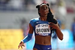 Who is Brittany Brown? Everything about the American sprinter who beat Shericka Jackson to win the 200m title at Oslo Diamond League 2024