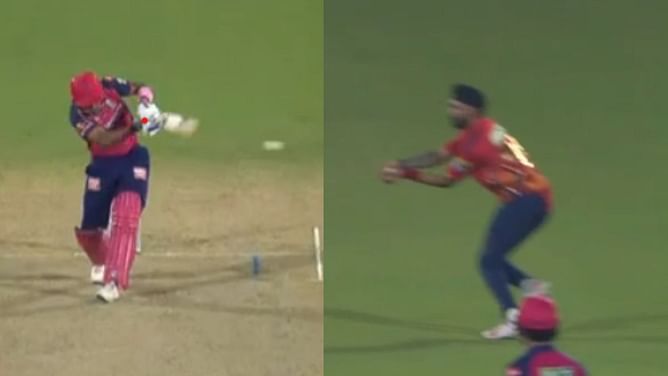 [Watch] Dhruv Jurel departs for a golden duck off Sam Curran's bowling in RR vs PBKS IPL 2024 clash