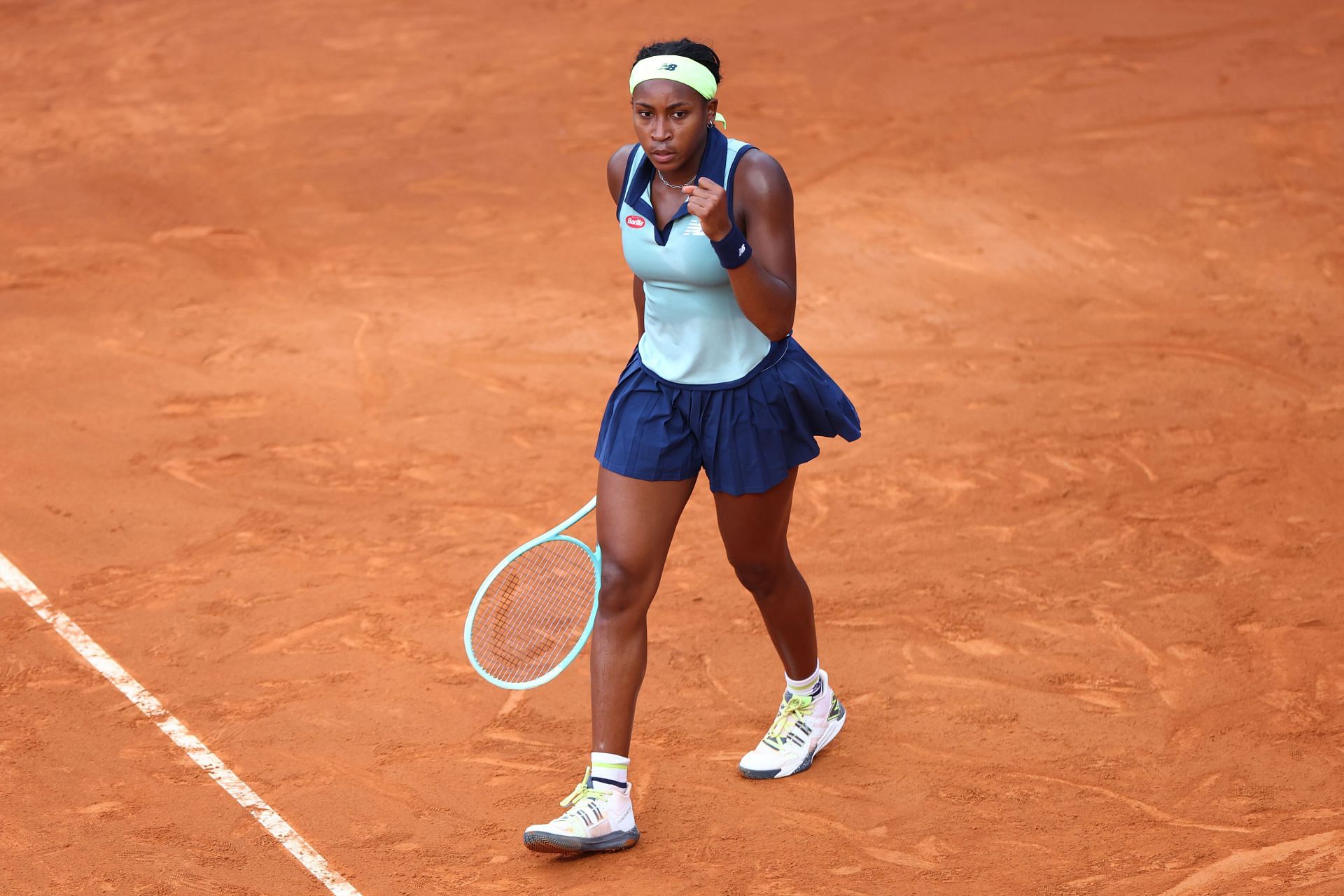 Coco Gauff at the 2024 Italian Open.