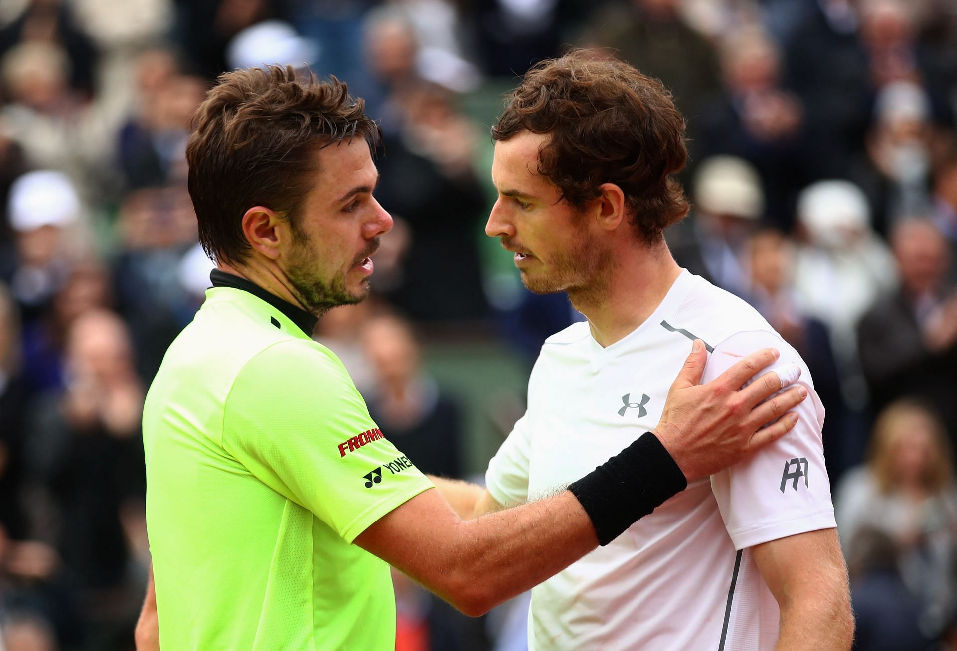 Andy Murray beat Stan Wawrinka at the 2016 French Open