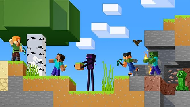 Minecraft official website becomes interactive for 15th anniversary, features beautiful wallpapers and Classic game