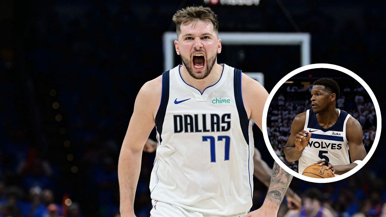 NBA fans berate Anthony Edwards as Luka Doncic leads Mavs to Game 1 win