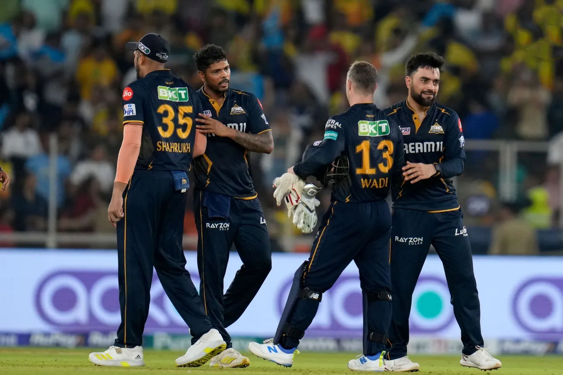 Gujarat Titans’ bowlers will need to keep Hyderabad’s batters in check. (Pic: BCCI/ iplt20.com)