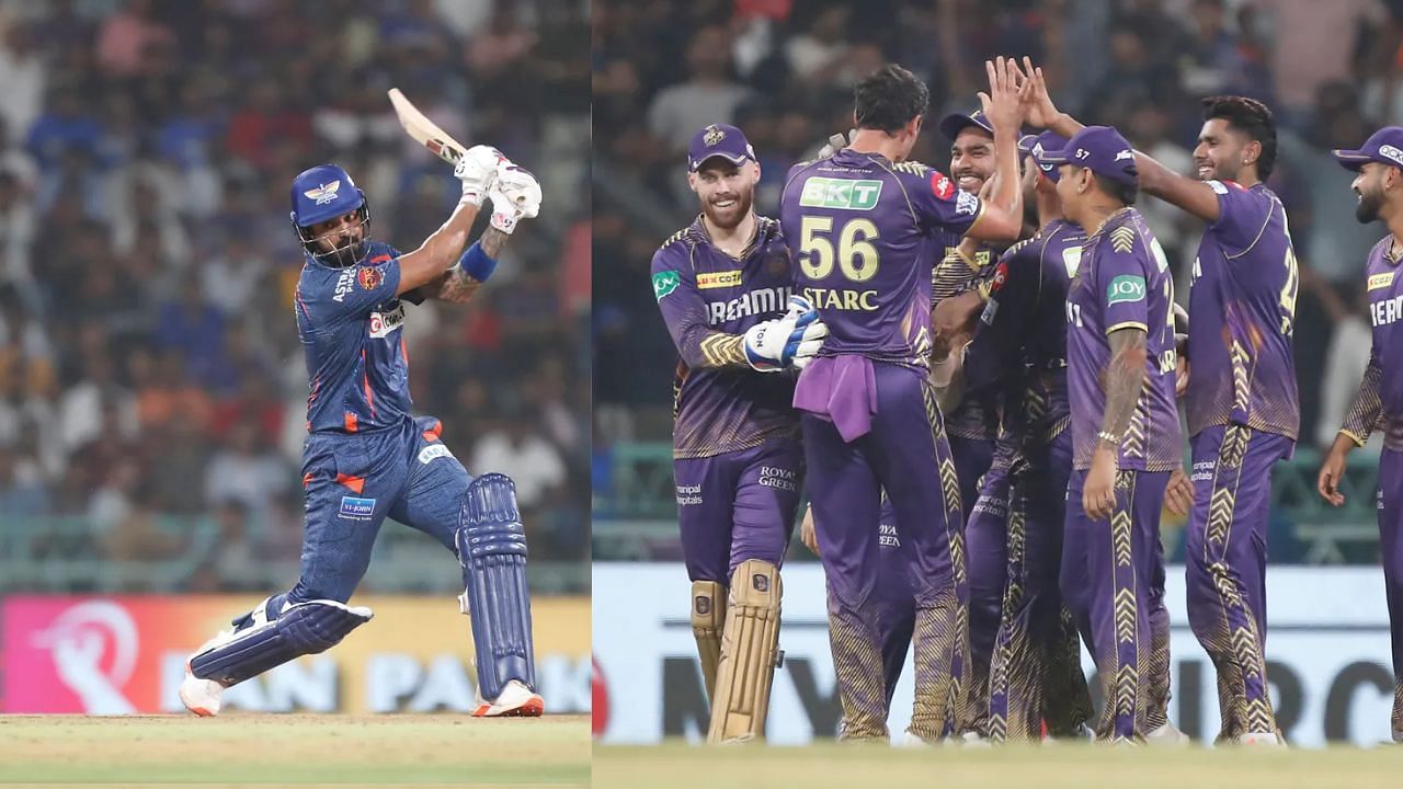 केएल राहुल की टीम कोलकाता नाइट राइडर्स के खिलाफ पूरी तरह फ्लॉप रही (Photos: BCCI)