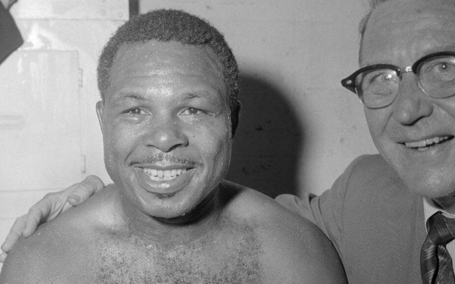 Archie Moore (left) had the second-most knockouts in boxing history with 132. [Image credit: sports.betmgm.com]