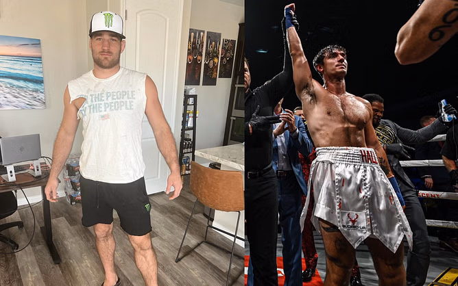 UFC fighter Sean Strickland goes off on Bryce Hall, promises to "backhand" the BKFC fighter in the face for saying "stupid sh*t"