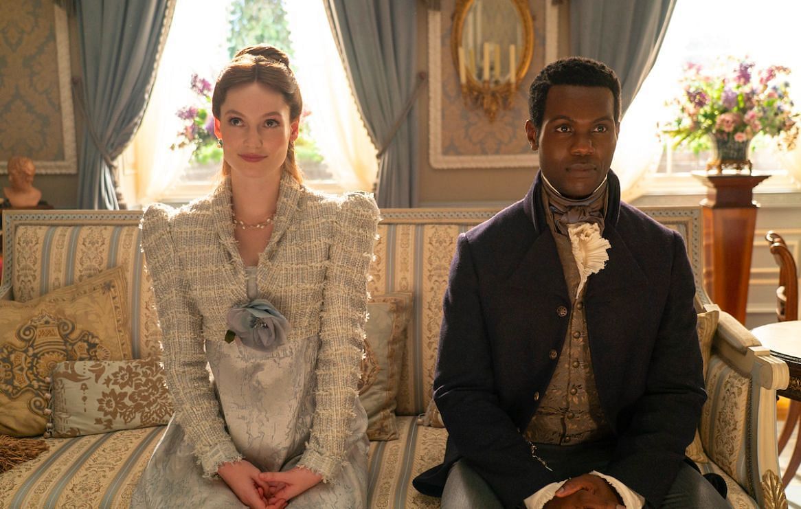 Francesca and Lord Sterling (Image via Netflix)