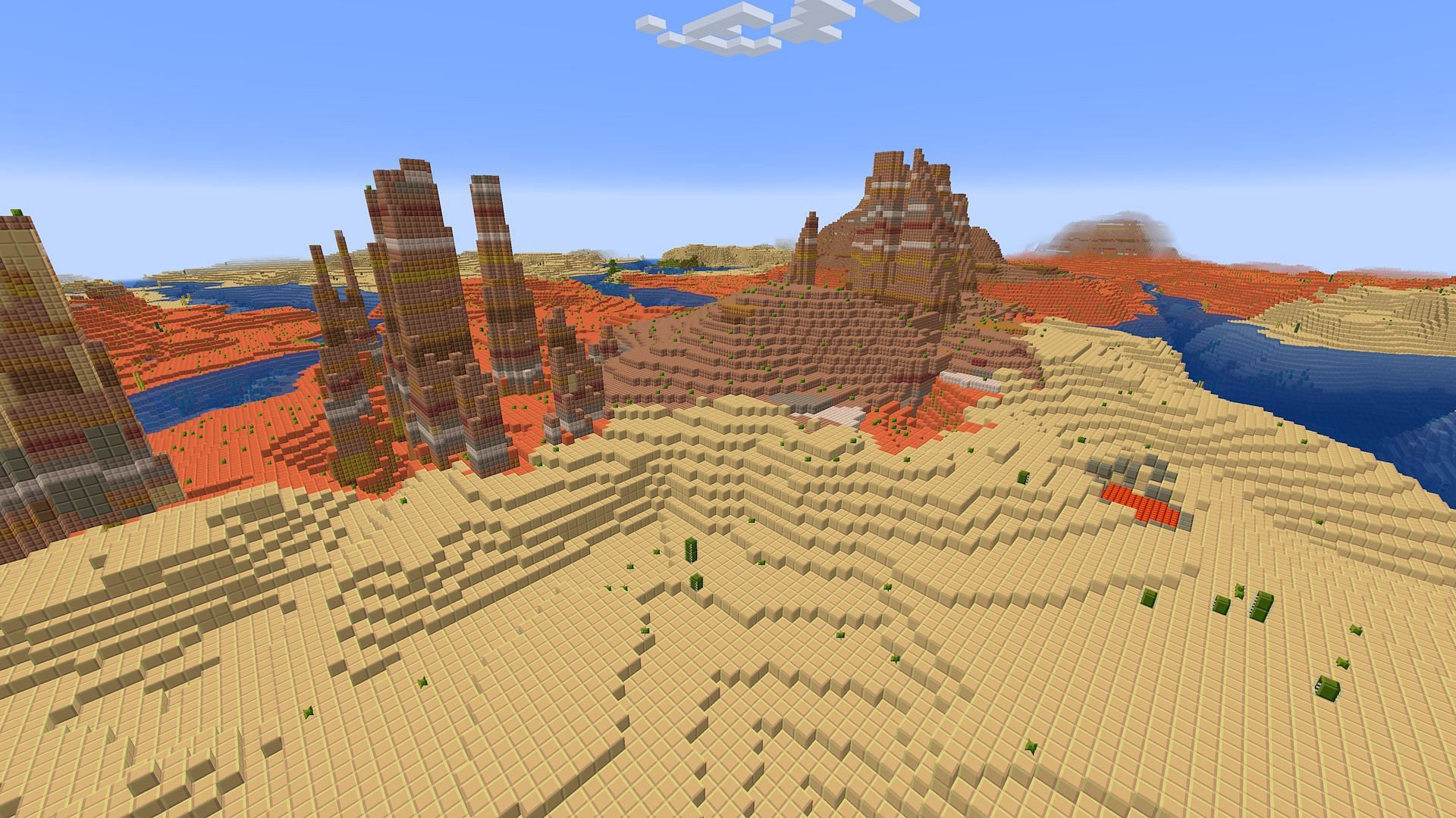 An example of a performance texture pack (Image via Mojang)