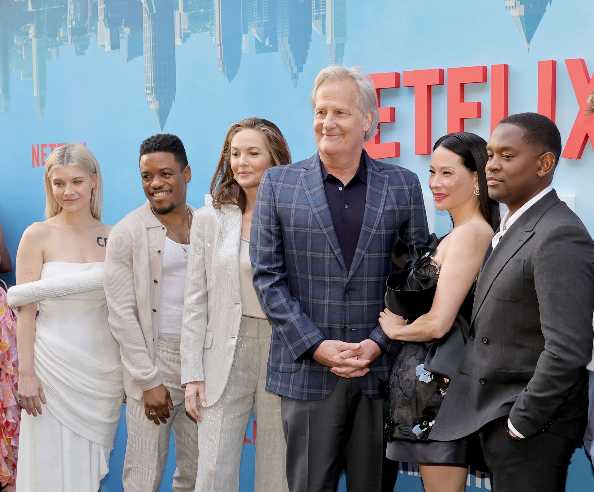 The cast of Netflix&#039;s &#039;A Man In Full&#039; at the Los Angeles Special Screening (Image via Getty)