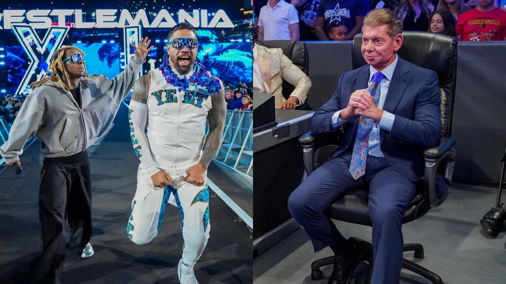 Jey Uso at WrestleMania XL in Philadelphia!