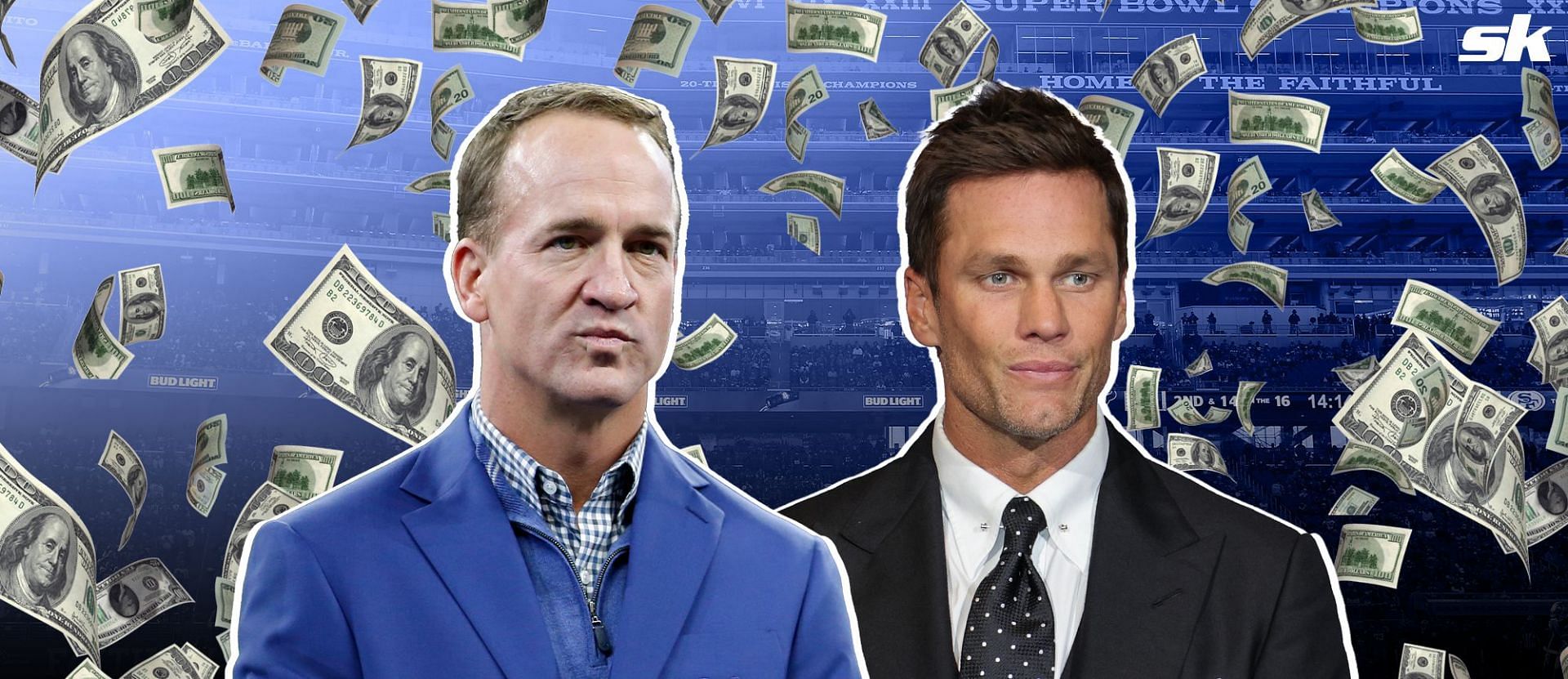 Tom Brady vs Peyton Manning rivalry intensifies as legendary QBs chase financial success post-NFL retirement