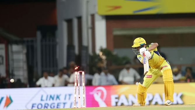 [Watch] Arshdeep Singh's searing yorker too good for Ruturaj Gaikwad during CSK vs PBKS IPL 2024 match