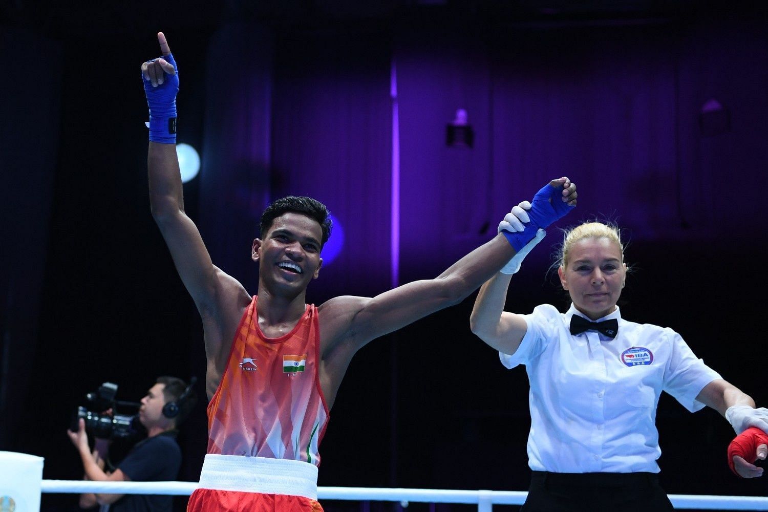 Four Indian boxers storm into finals on Day 8. 