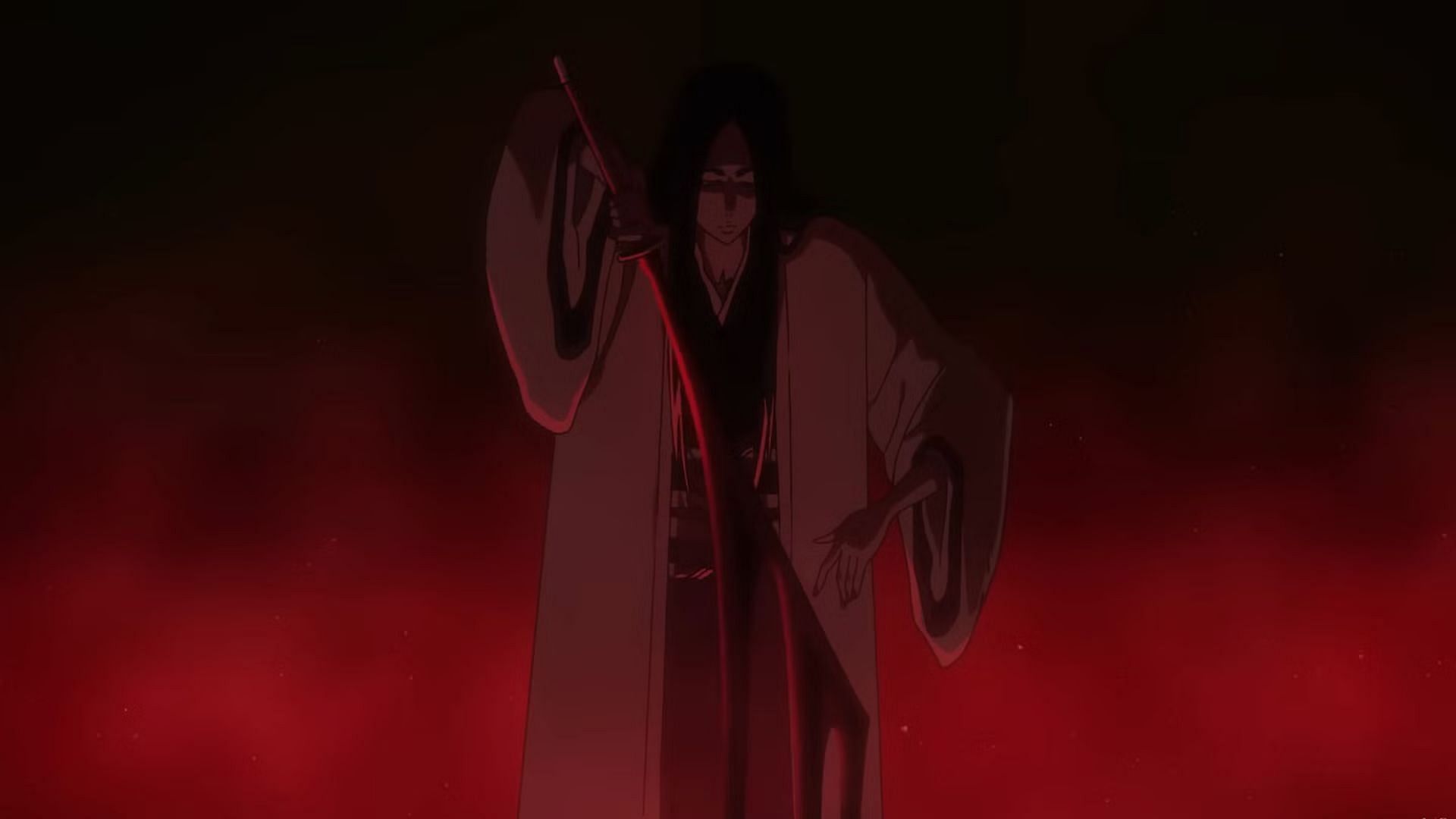 Unohana uses Minazuki (Image via Studio Pierrot)