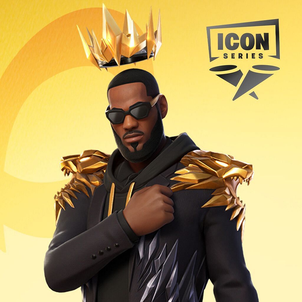 Fortnite Icon Series - Lebron James (Image via Epic Games)