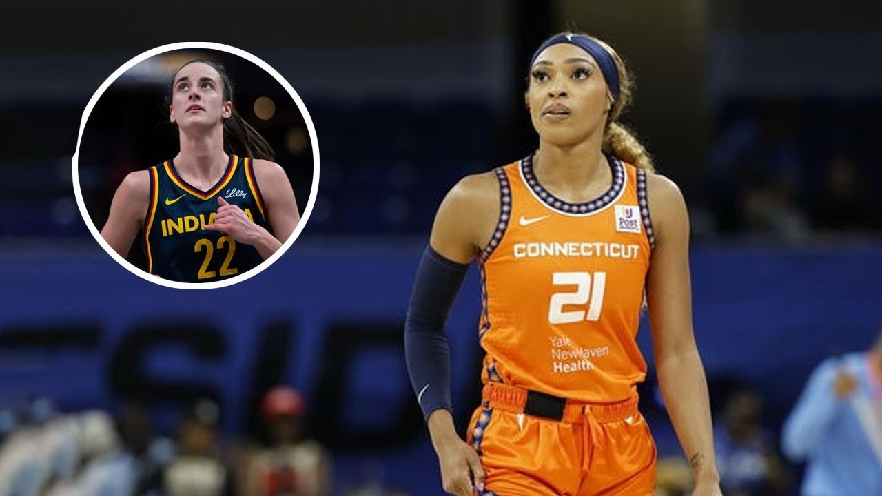 No relief for DiJonai Carrington as she continues to get flak from fans for  Caitlin Clark taunts after Sun's loss: "Worst stats than a rookie"