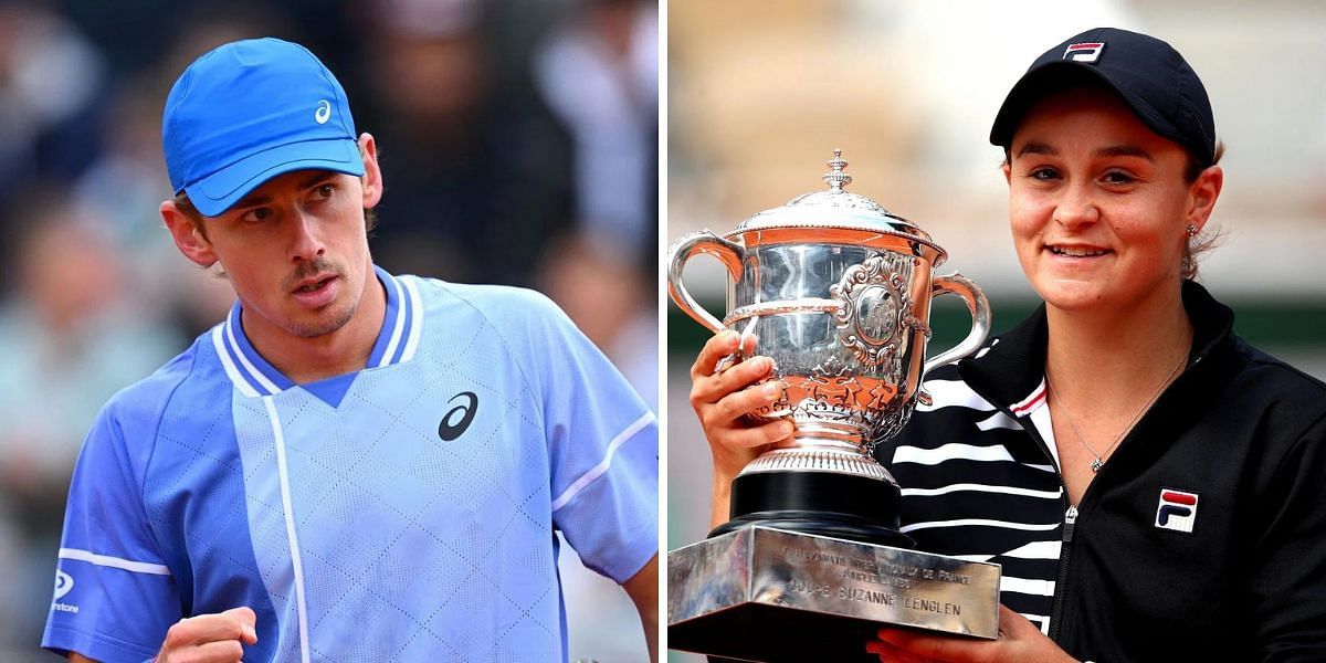 Ashleigh Barty and Sam Stosur overlooked in Alex de Minaur French Open 2024 stat (Source: GETTY)