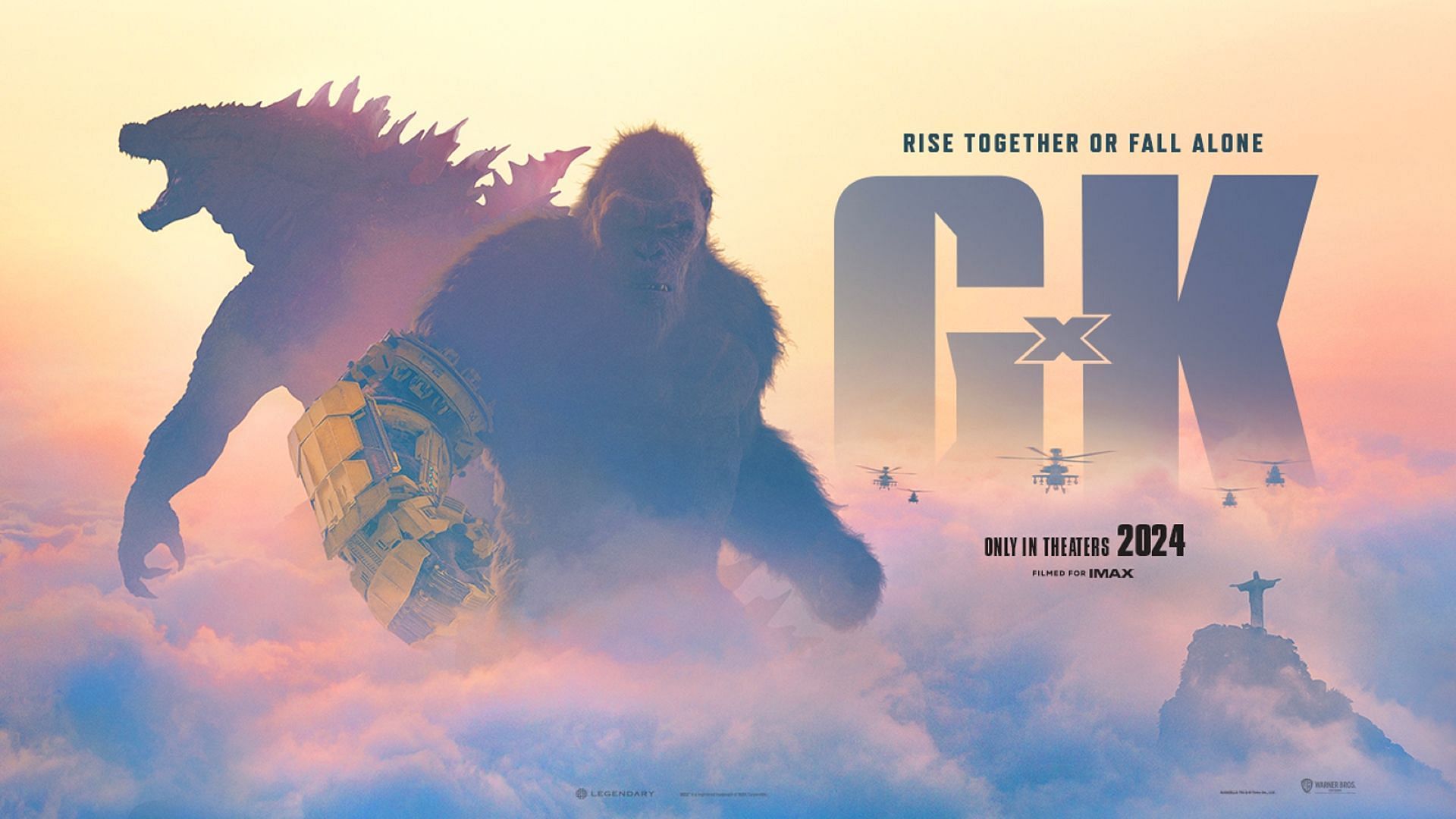 Godzilla x Kong sequel is scheduled for release in 2027(Image via Legendary Pictures)