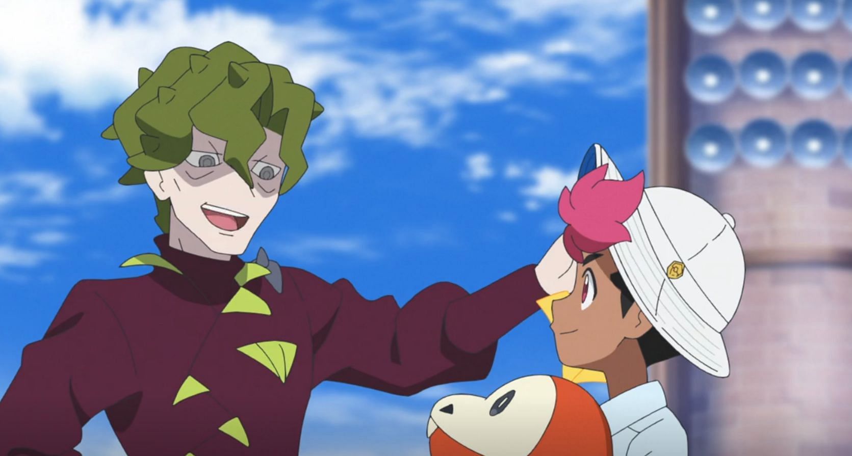 Roy and Brassius lose but aim to get stronger in Pokemon Horizons Episode 55 (Image via The Pokemon Company)