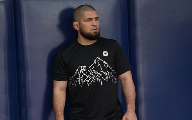 Glimpse of old Khabib Nurmagomedov shines through over controversial scoring at UFC 302: "Send me this guy's name and location"