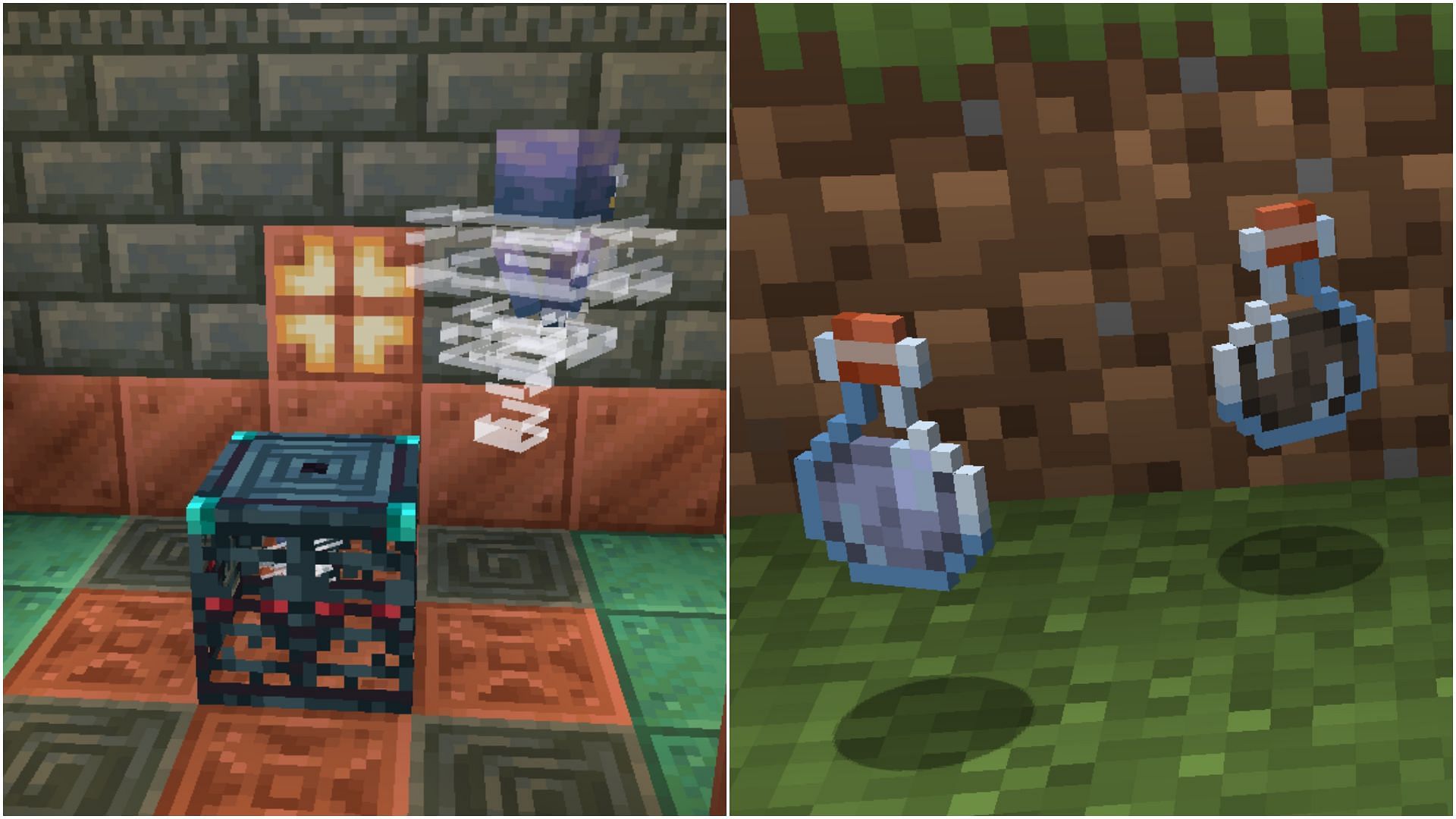 Minecraft 1.21 update brings new block that throws potions and projectiles. (Image via Mojang Studios)