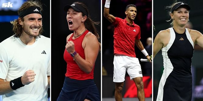 Stefanos Tsitsipas, Jessica Pegula, Felix Auger-Aliassime, Caroline Wozniacki and others reveal their Wimbledon 2024 outfits