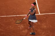 Naomi Osaka at the 2024 French Open. (Photo: Getty)