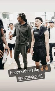 Scotty Jr.'s Instagram story