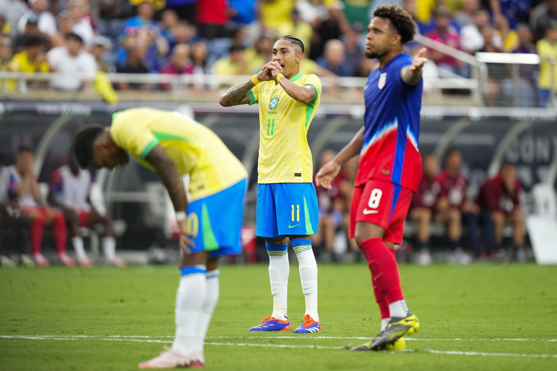 Dorival Junior's men failed to beat Copa America hosts USA.