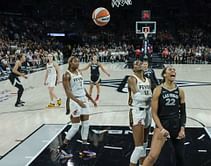 "Caitlin Clark's gotta bend the knees" - Jason Whitlock breaks down A'ja Wilson's implied message in courtside talk with Kelsey Plum