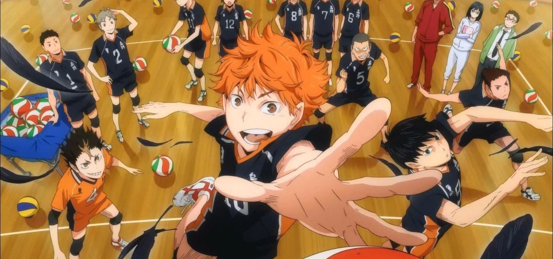 Most beloved setters from Haikyuu!!  (Image via Production I.G.).