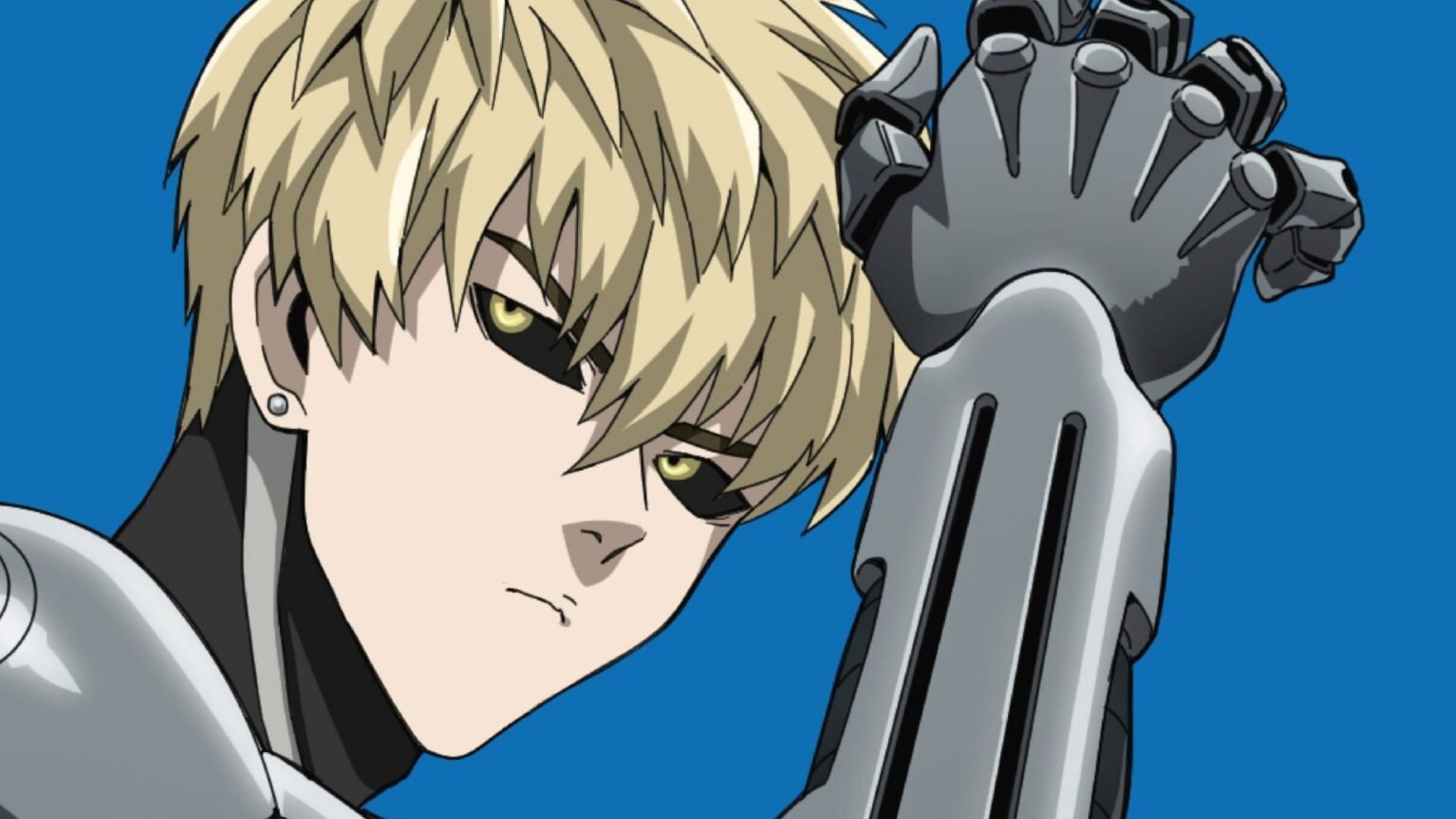 Genos as seen in the One Punch Man anime (Image via J.C.Staff)