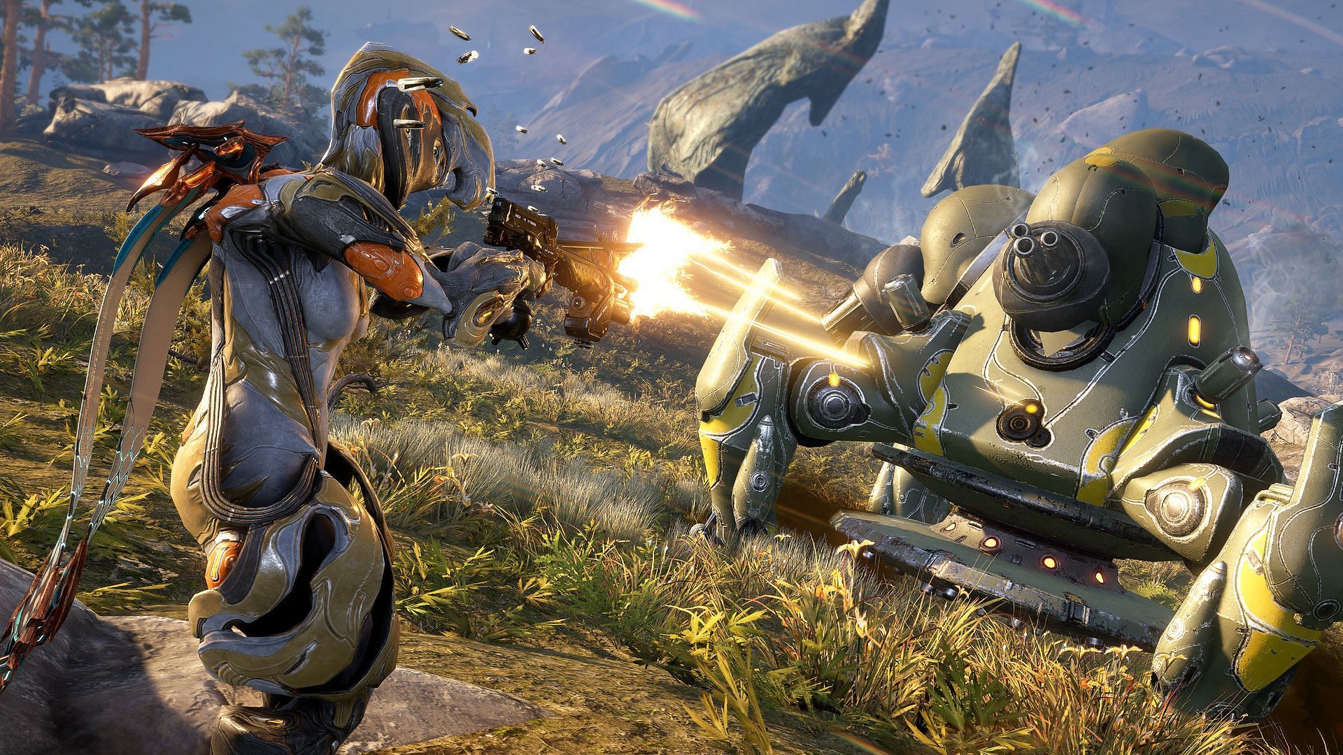 Warframe is an MMO shooter game from Digital Extremes (Image via Digital Extremes)