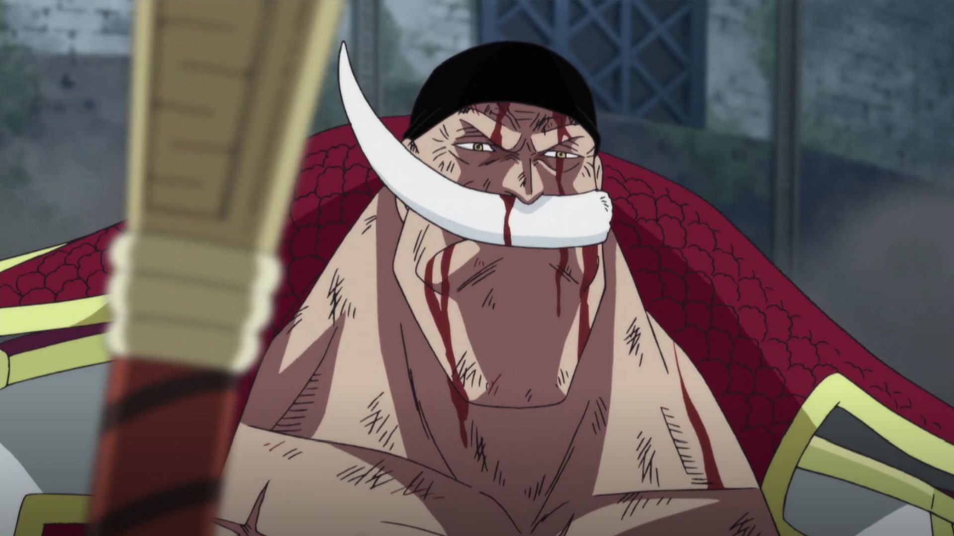 Whitebeard as seen in the One Piece anime (Image via Toei)