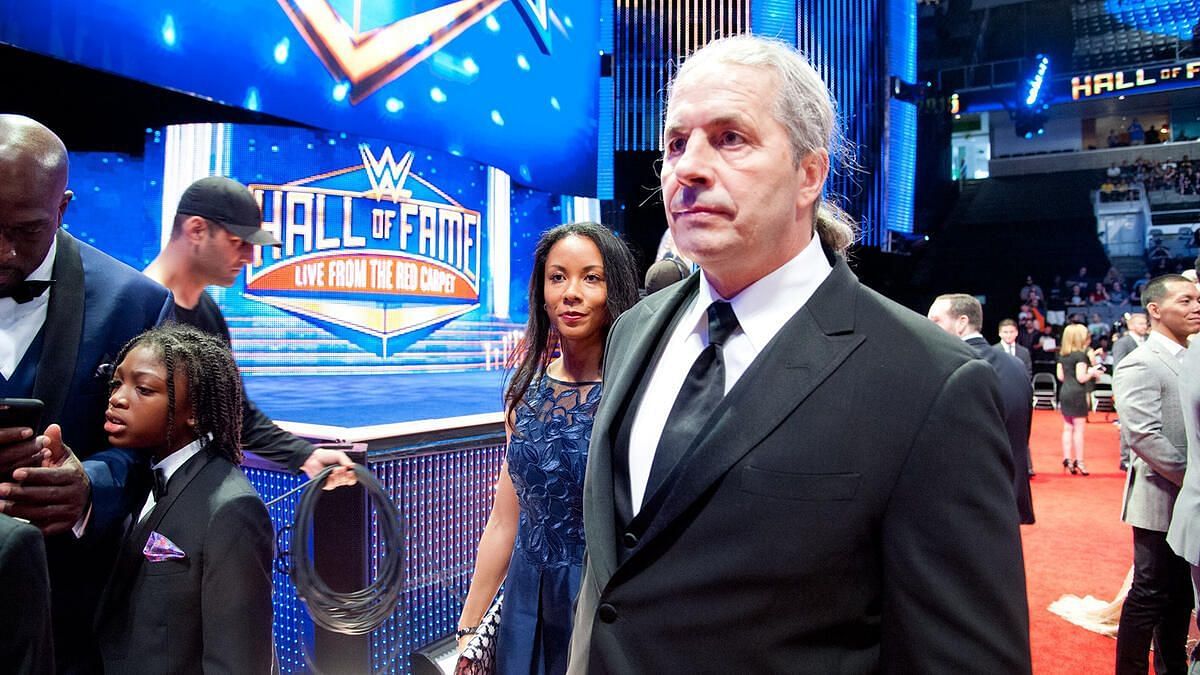 Bret Hart at the WWE Hall of Fame