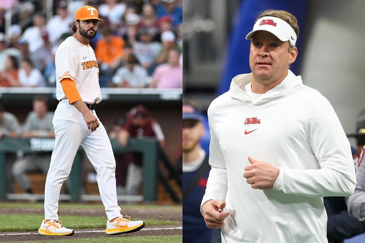 Lane Kiffin sends wishes for Tony Vitello&rsquo;s Tennessee ahead of CWS national championship, Image Credits - IMAGN