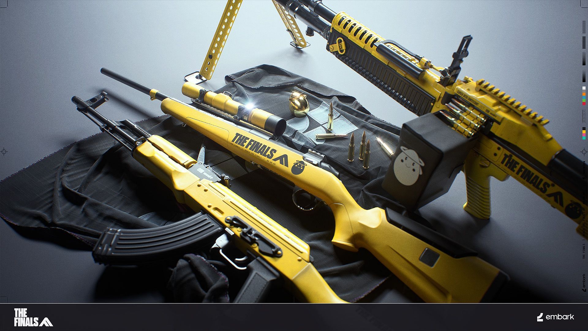Weapons in the Finals (Image via Embark Studios)