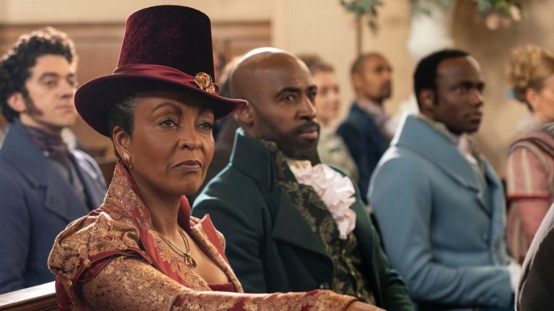 Adjoa Andoh as Lady Danbury (Image via Instagram/@bridgertonnetflix)