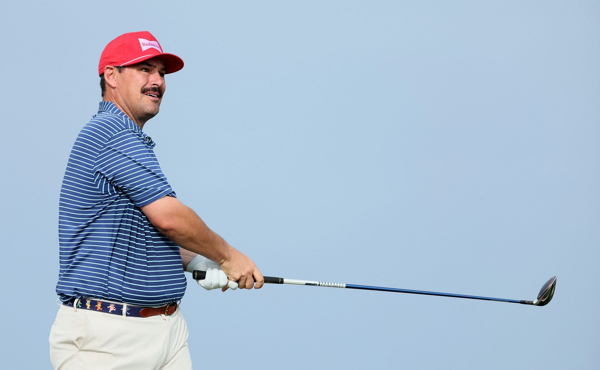 Johnson Wagner during his last professional tournament at the 2022 Butterfield Bermuda Championship - Round Two